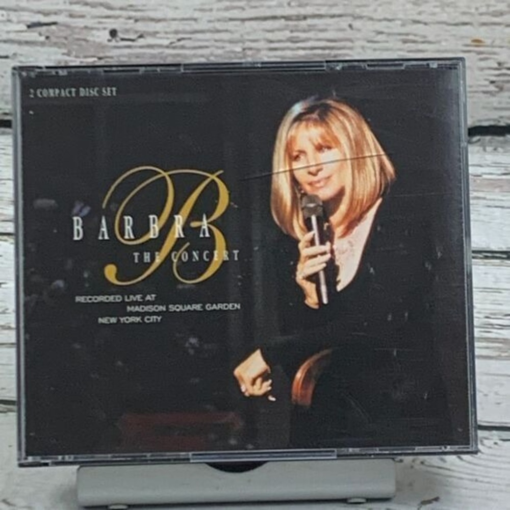 Barbra Streisand - The Concert Live at Madison Square Garden [1994‎ 2 CD Set]